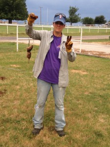 SHE CAUGHT GOPHER #2!